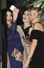 JESSICA WRIGHT and LYDIA BRIGHT at Neighbourhood Restaurant in Liverpool 12/10/2016
