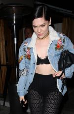 JESSIE J Leaves Nice Guy in West Hollywood 12/12/2016