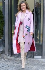 JOANNA KRUPA at Breakfast Show TVN in Warsaw 11/30/2016