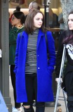 JOEY KING Out for Shopping in Los Angeles 12/16/2016