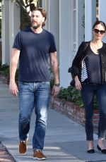 JORDANA BREWSTER and Andrew Form Shopping at Barneys New York in Beverly Hills 12/28/2016