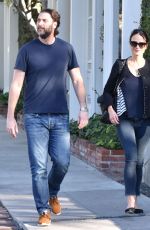 JORDANA BREWSTER and Andrew Form Shopping at Barneys New York in Beverly Hills 12/28/2016