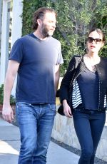 JORDANA BREWSTER and Andrew Form Shopping at Barneys New York in Beverly Hills 12/28/2016
