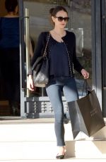 JORDANA BREWSTER and Andrew Form Shopping at Barneys New York in Beverly Hills 12/28/2016