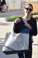 JORDANA BREWSTER and Andrew Form Shopping at Barneys New York in Beverly Hills 12/28/2016