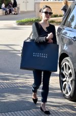 JORDANA BREWSTER and Andrew Form Shopping at Barneys New York in Beverly Hills 12/28/2016