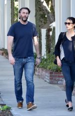 JORDANA BREWSTER and Andrew Form Shopping at Barneys New York in Beverly Hills 12/28/2016
