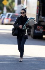 JORDANA BREWSTER Out and About in Hollywood 12/28/2016