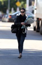 JORDANA BREWSTER Out and About in Hollywood 12/28/2016