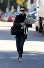 JORDANA BREWSTER Out and About in Hollywood 12/28/2016