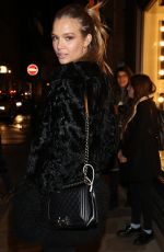 JOSEPHINE SKRIVER Night Out in Paris 11/29/2016