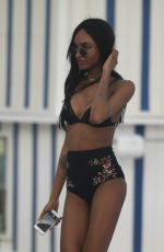 JOURDAN DUNN and SIGAIL CURRIE in Bikinis on the Beach in Maimi 12/01/2016