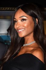 JOURDAN DUNN at Tiffany & Co Christmas Window Unveiling in London 11/07/2016