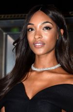 JOURDAN DUNN at Tiffany & Co Christmas Window Unveiling in London 11/07/2016