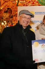 JULIA GOERGES at Children Christmas at Nuremberg Christmas Market 11/30/2016