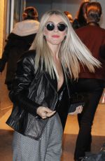 JULIANNE HOUGH Arrives at AOL Studios in New York 12/14/2016