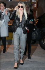 JULIANNE HOUGH Arrives at AOL Studios in New York 12/14/2016