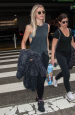 JULIANNE HOUGH at LAX Airport in Los Angeles 12/15/2016