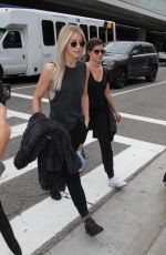 JULIANNE HOUGH at LAX Airport in Los Angeles 12/15/2016