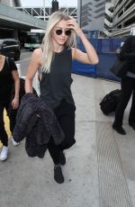 JULIANNE HOUGH at LAX Airport in Los Angeles 12/15/2016