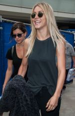JULIANNE HOUGH at LAX Airport in Los Angeles 12/15/2016