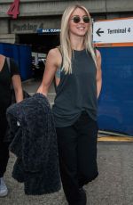 JULIANNE HOUGH at LAX Airport in Los Angeles 12/15/2016