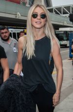 JULIANNE HOUGH at LAX Airport in Los Angeles 12/15/2016