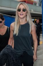 JULIANNE HOUGH at LAX Airport in Los Angeles 12/15/2016