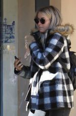 JULIANNE HOUGH Shopping at The Grove in Hollywood 12/17/2016