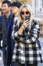 JULIANNE HOUGH Shopping at The Grove in Hollywood 12/17/2016
