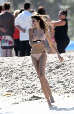 KAIA GERBER in Bikini on the Beach in Miami 12/27/2016