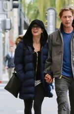 KALEY CUOCO and Karl Cook Out Shopping in Beverly Hills 12/07/2016