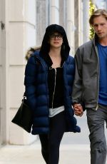 KALEY CUOCO and Karl Cook Out Shopping in Beverly Hills 12/07/2016