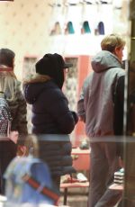 KALEY CUOCO and Karl Cook Out Shopping in Beverly Hills 12/07/2016