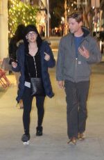 KALEY CUOCO and Karl Cook Out Shopping in Beverly Hills 12/07/2016
