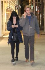 KALEY CUOCO and Karl Cook Out Shopping in Beverly Hills 12/07/2016