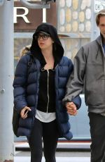 KALEY CUOCO and Karl Cook Out Shopping in Beverly Hills 12/07/2016
