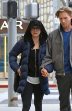 KALEY CUOCO and Karl Cook Out Shopping in Beverly Hills 12/07/2016