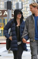 KALEY CUOCO and Karl Cook Out Shopping in Beverly Hills 12/07/2016