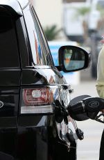 KALEY CUOCO at a Gas Station in Los Angeles 12/13/2016