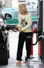KALEY CUOCO at a Gas Station in Los Angeles 12/13/2016