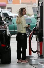 KALEY CUOCO at a Gas Station in Los Angeles 12/13/2016