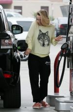 KALEY CUOCO at a Gas Station in Los Angeles 12/13/2016