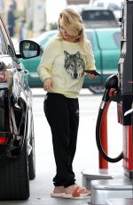KALEY CUOCO at a Gas Station in Los Angeles 12/13/2016