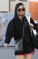 KALEY CUOCO Heading to a Pilates Class in Studio City 12/18/2016