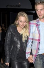 KALEY CUOCO Night Out in West Hollywood 11/30/2016