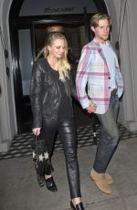KALEY CUOCO Night Out in West Hollywood 11/30/2016