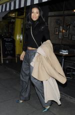 KAREN CLIFTON Night Out in London 12/21/2016