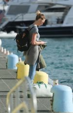 KARLIE KLOSS Arrives at St. Barts 12/30/2016