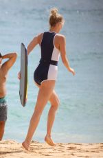 KARLIE KLOSS in Swimsuit at a Beach in Honolulu 12/15/2016